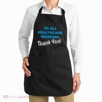 Healthcare Workers Thank You! Nurses & Doctors Support Apron thumb 2
