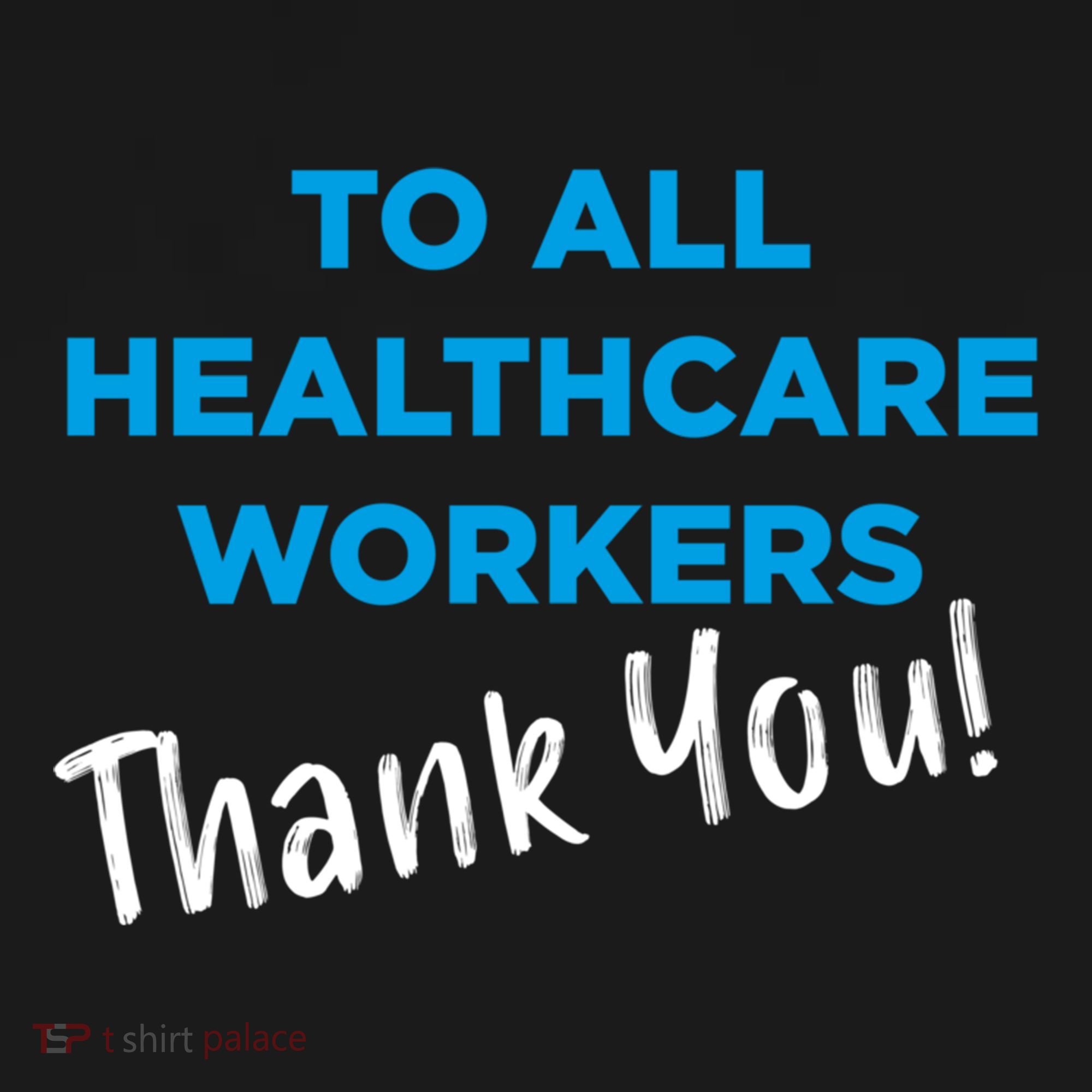 Healthcare Workers Thank You! Nurses & Doctors Support Mousepad