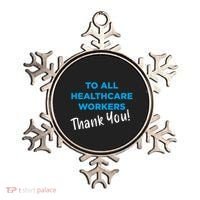 Healthcare Workers Thank You! Nurses & Doctors Support Ornament thumb 0