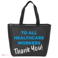 Healthcare Workers Thank You! Nurses & Doctors Support Tote Bag thumb 0