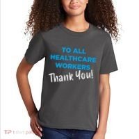 Healthcare Workers Thank You! Nurses & Doctors Support Kids T-Shirt thumb 2