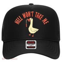 Hell Wont Take Me Funny Duck Hat thumb 0