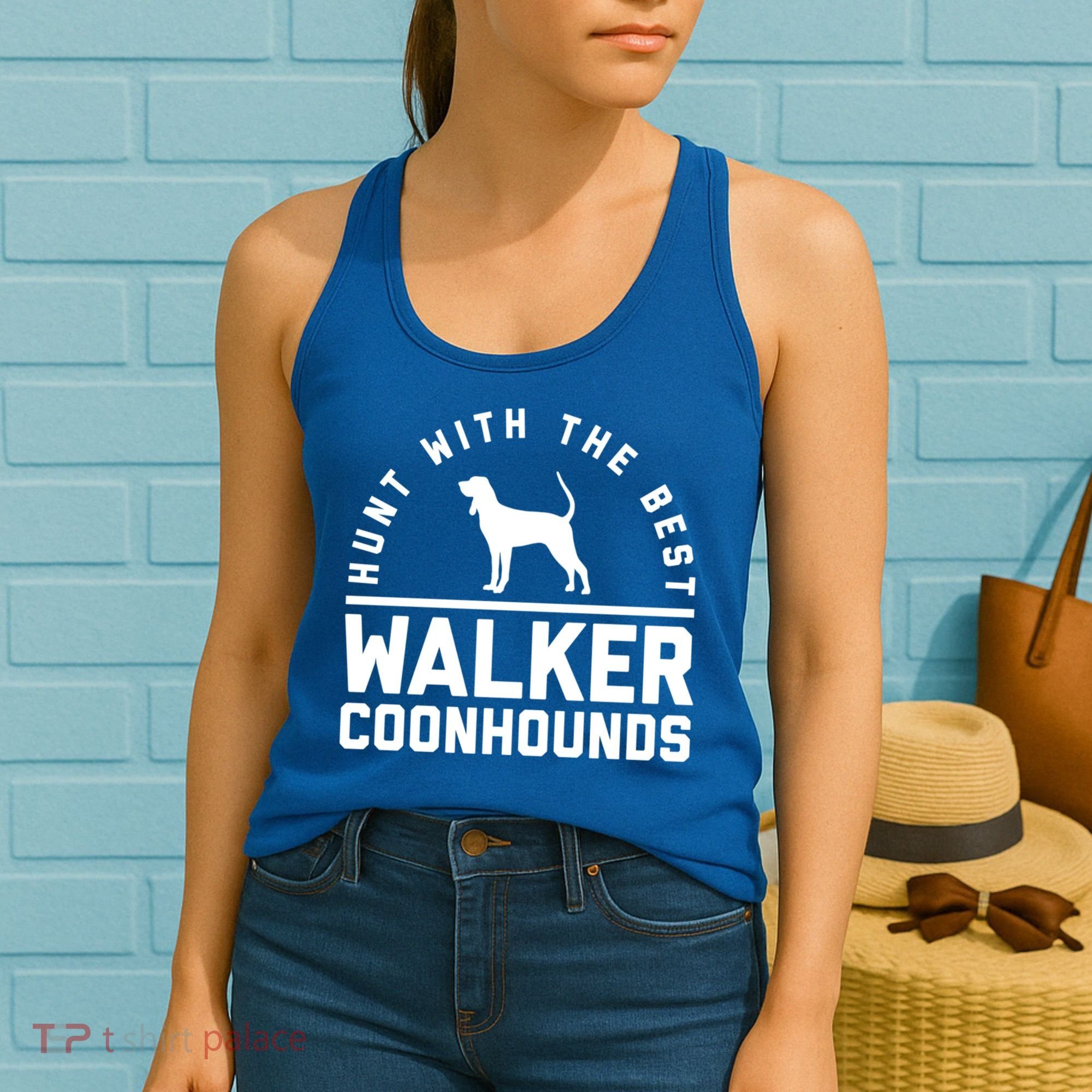 Hunt With The Best ~ Walker Coonhound Gift Women's Tank Top
