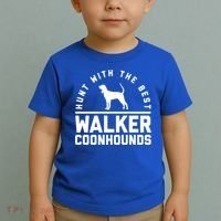 Hunt With The Best ~ Walker Coonhound Gift Toddler T-Shirt thumb 2