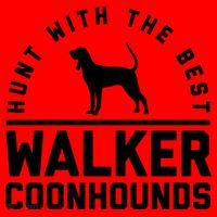 Hunt With The Best ~ Walker Coonhound Gift Santa Hat thumb 1
