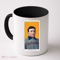 Honus Wagner T206 Baseball Card Coffee Mug thumb 0
