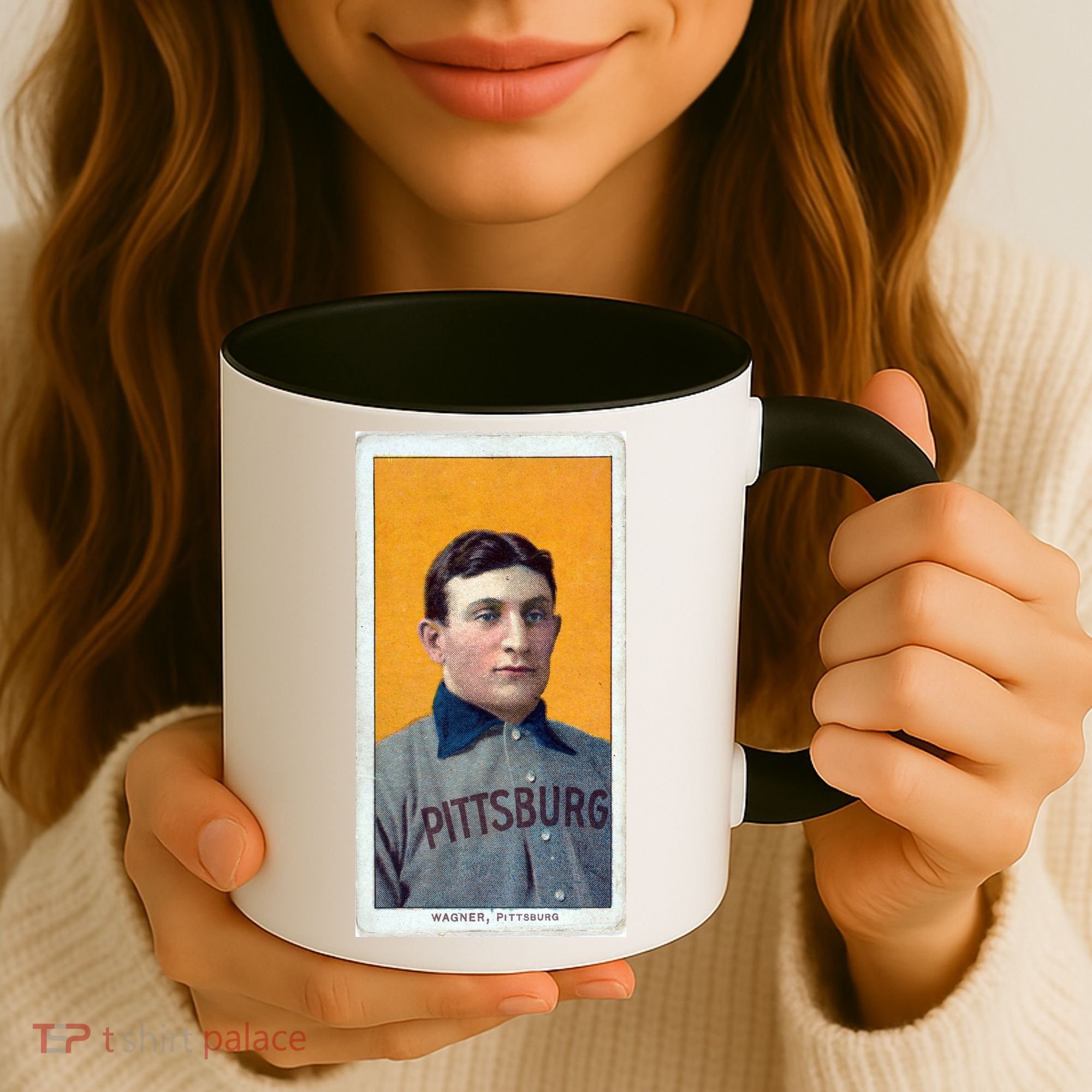 Honus Wagner T206 Baseball Card Coffee Mug
