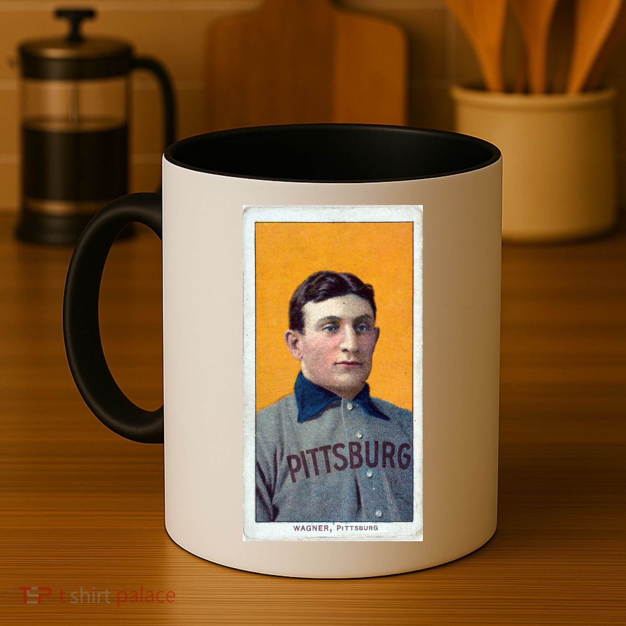 Honus Wagner T206 Baseball Card Coffee Mug