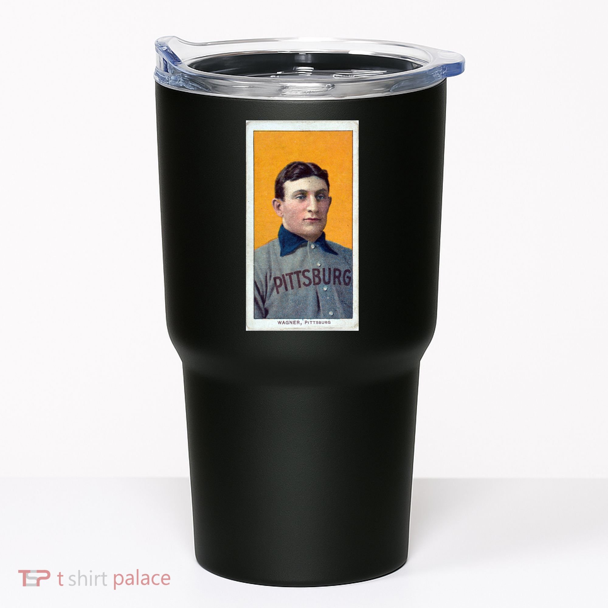 Honus Wagner T206 Baseball Card Tumbler