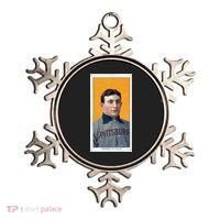 Honus Wagner T206 Baseball Card Ornament thumb 0