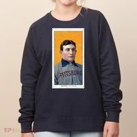 Honus Wagner T206 Baseball Card Women's Sweatshirt thumb 0