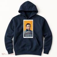 Honus Wagner T206 Baseball Card Hoodie thumb 0