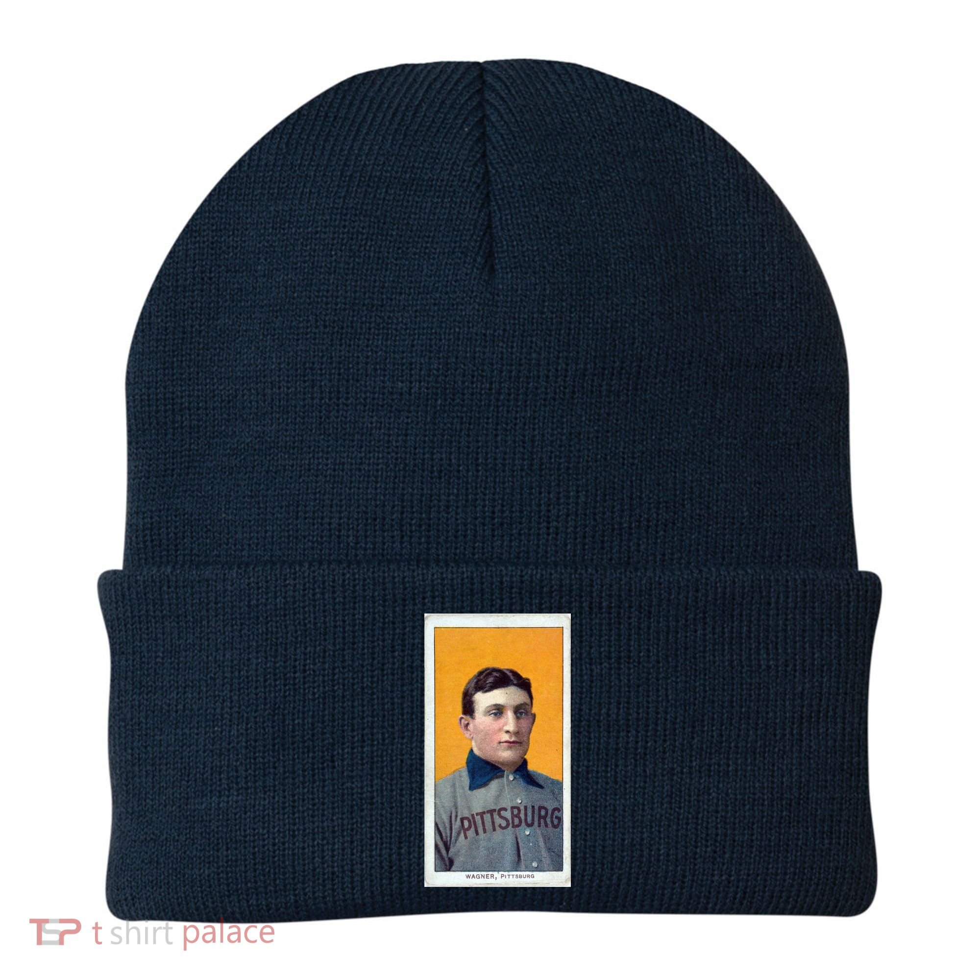 Honus Wagner T206 Baseball Card Beanie