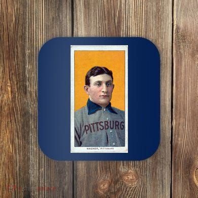 Honus Wagner T206 Baseball Card Coaster