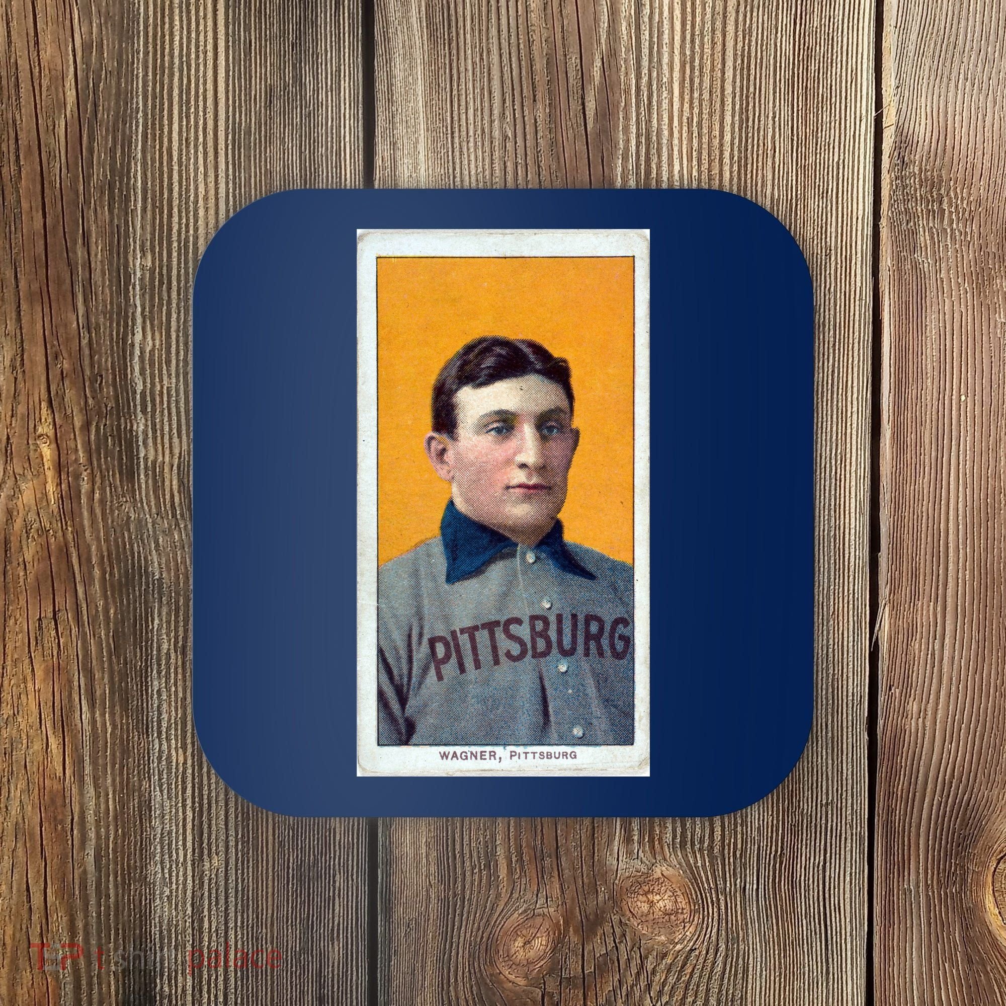 Honus Wagner T206 Baseball Card Coaster