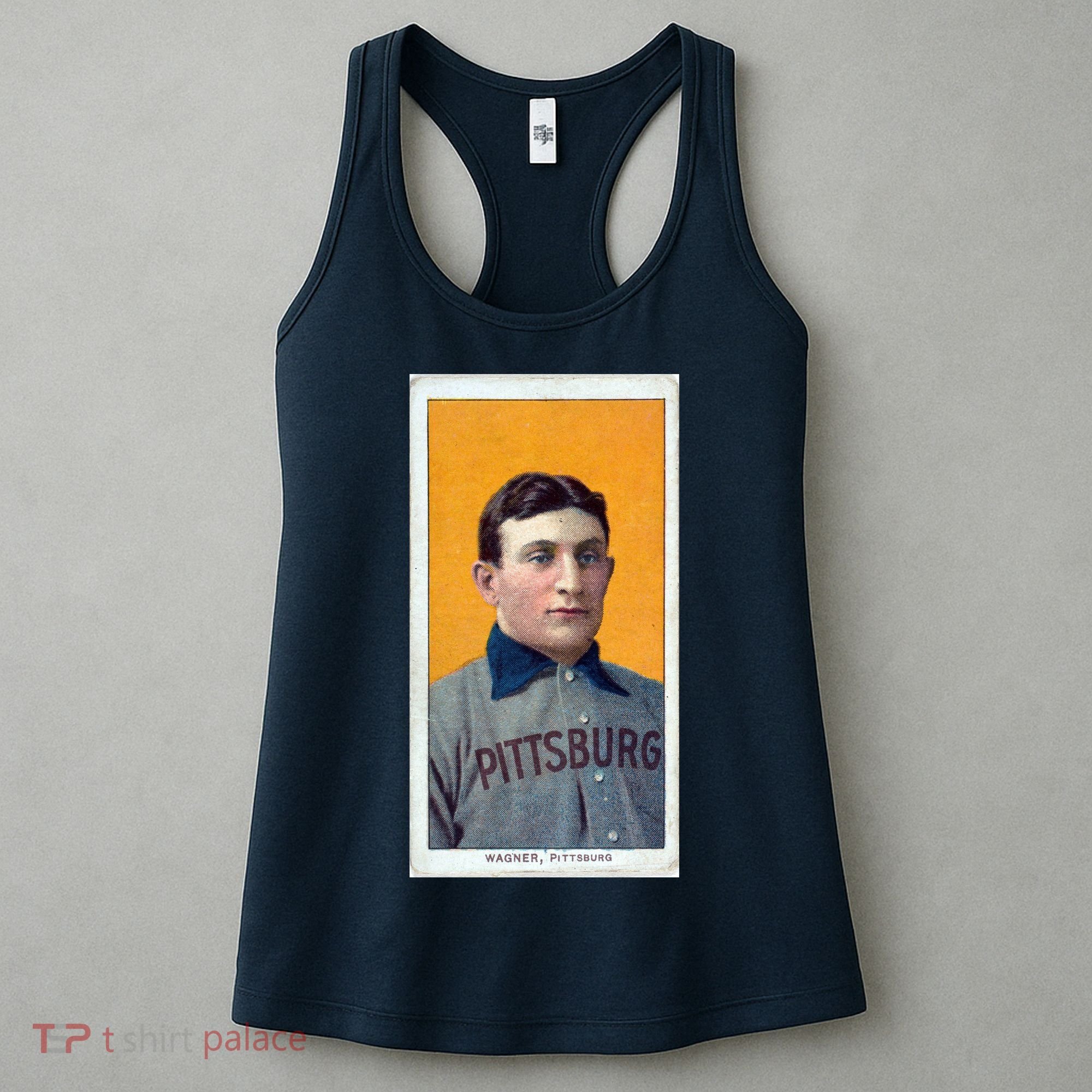 Honus Wagner T206 Baseball Card Women's Tank Top
