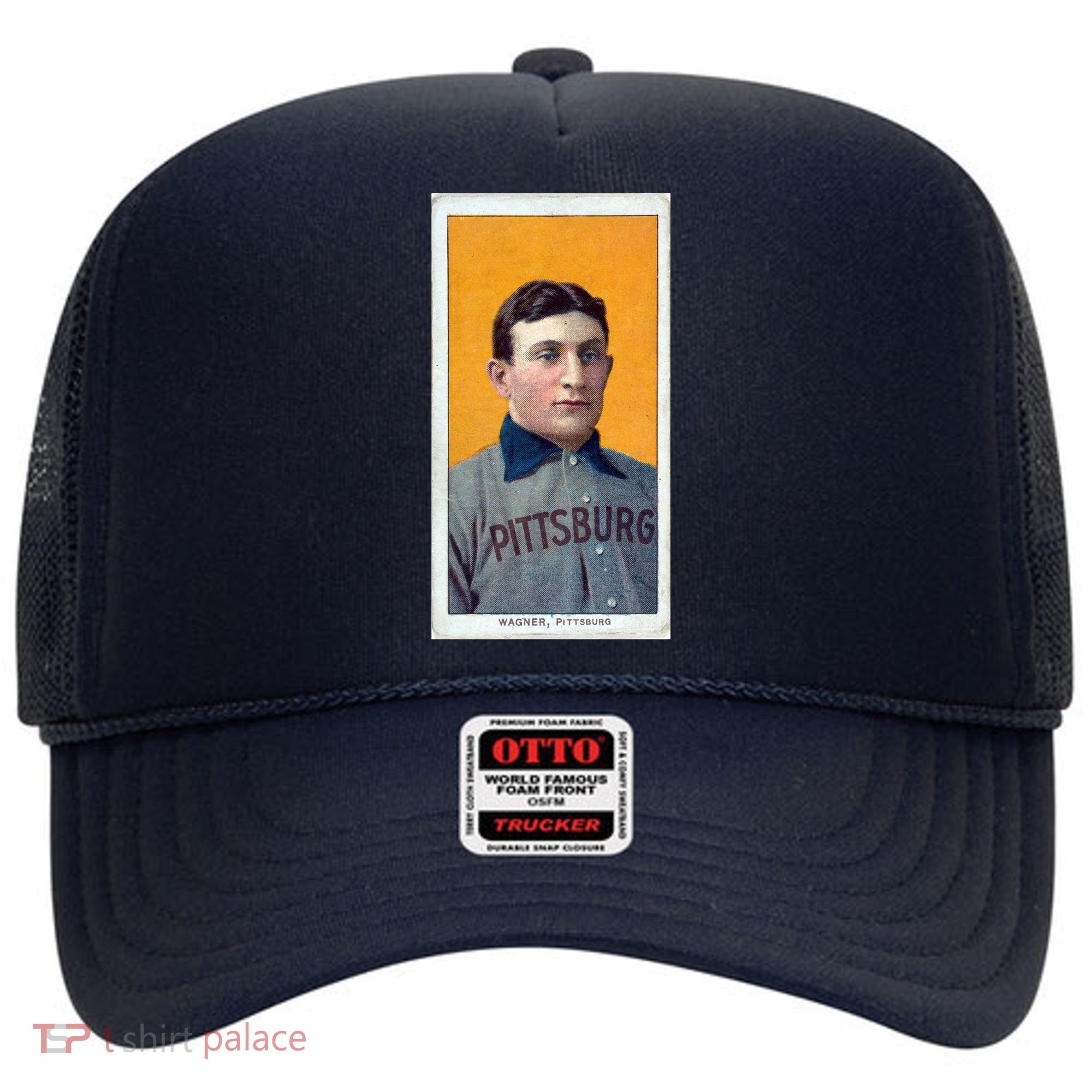 Honus Wagner T206 Baseball Card Hat