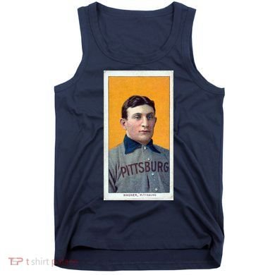 Honus Wagner T206 Baseball Card Tank Top