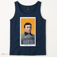 Honus Wagner T206 Baseball Card Tank Top thumb 2
