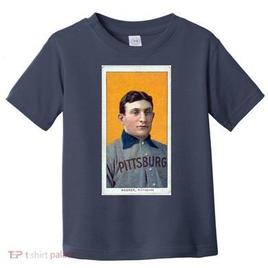 Honus Wagner T206 Baseball Card Toddler T-Shirt