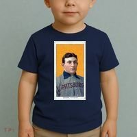 Honus Wagner T206 Baseball Card Toddler T-Shirt thumb 2