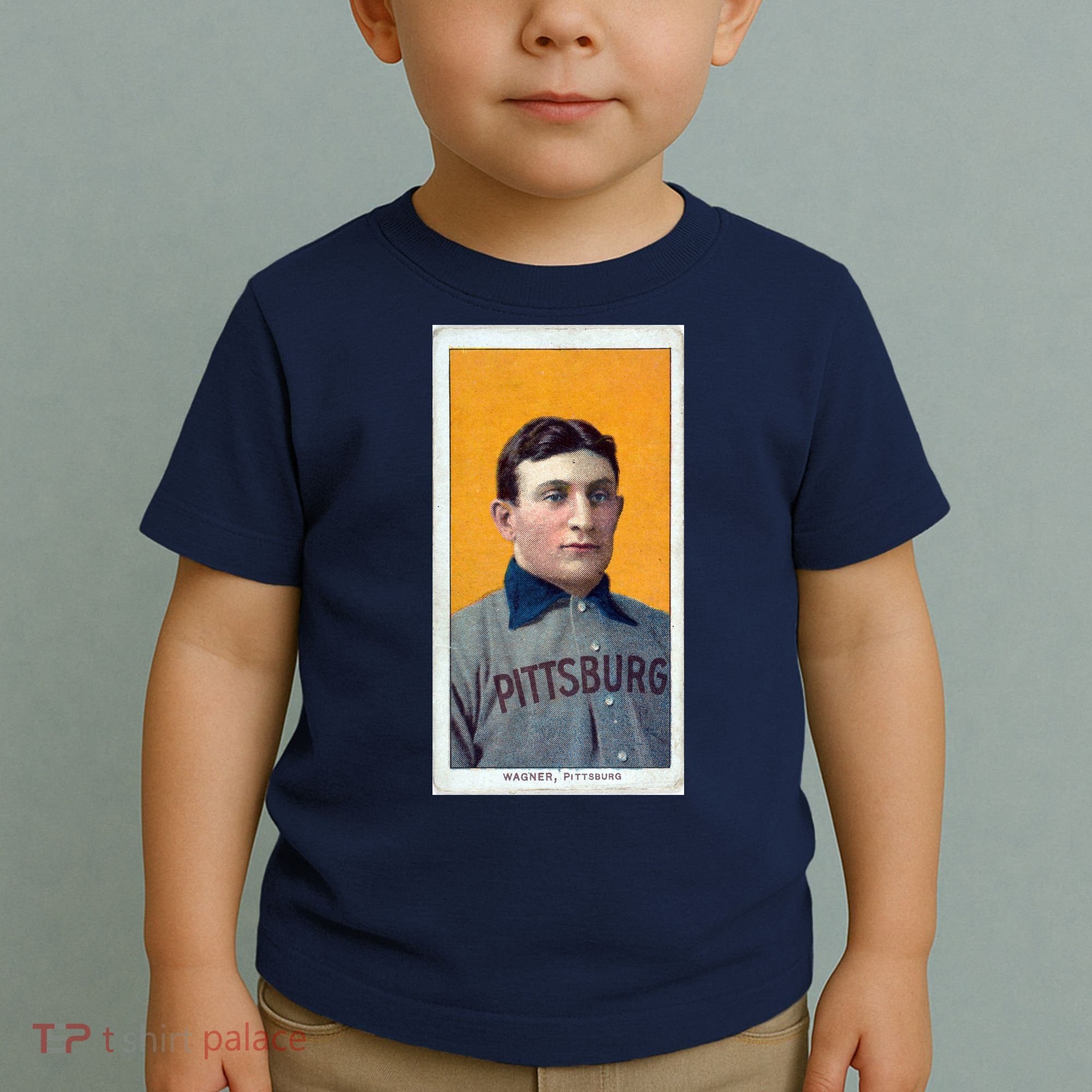 Honus Wagner T206 Baseball Card Toddler T-Shirt