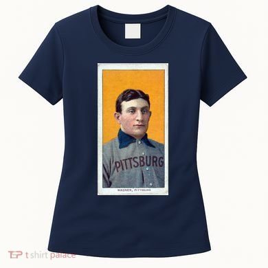 Honus Wagner T206 Baseball Card Women's T-Shirt