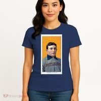 Honus Wagner T206 Baseball Card Women's T-Shirt thumb 4