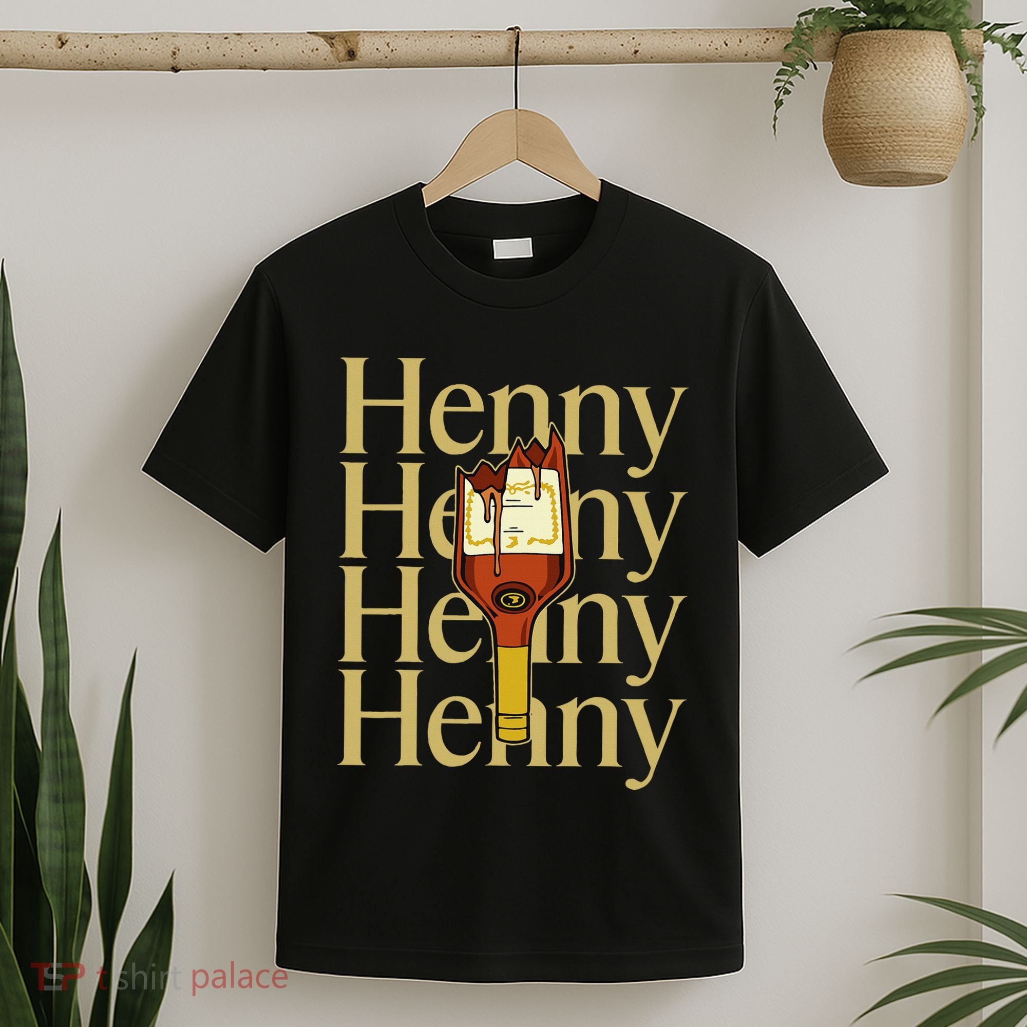 Henny  When The HennyS In The System. Henny Parody T-Shirt