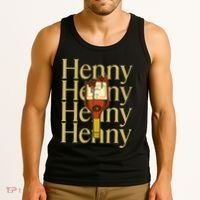 Henny  When The HennyS In The System. Henny Parody Tank Top thumb 3