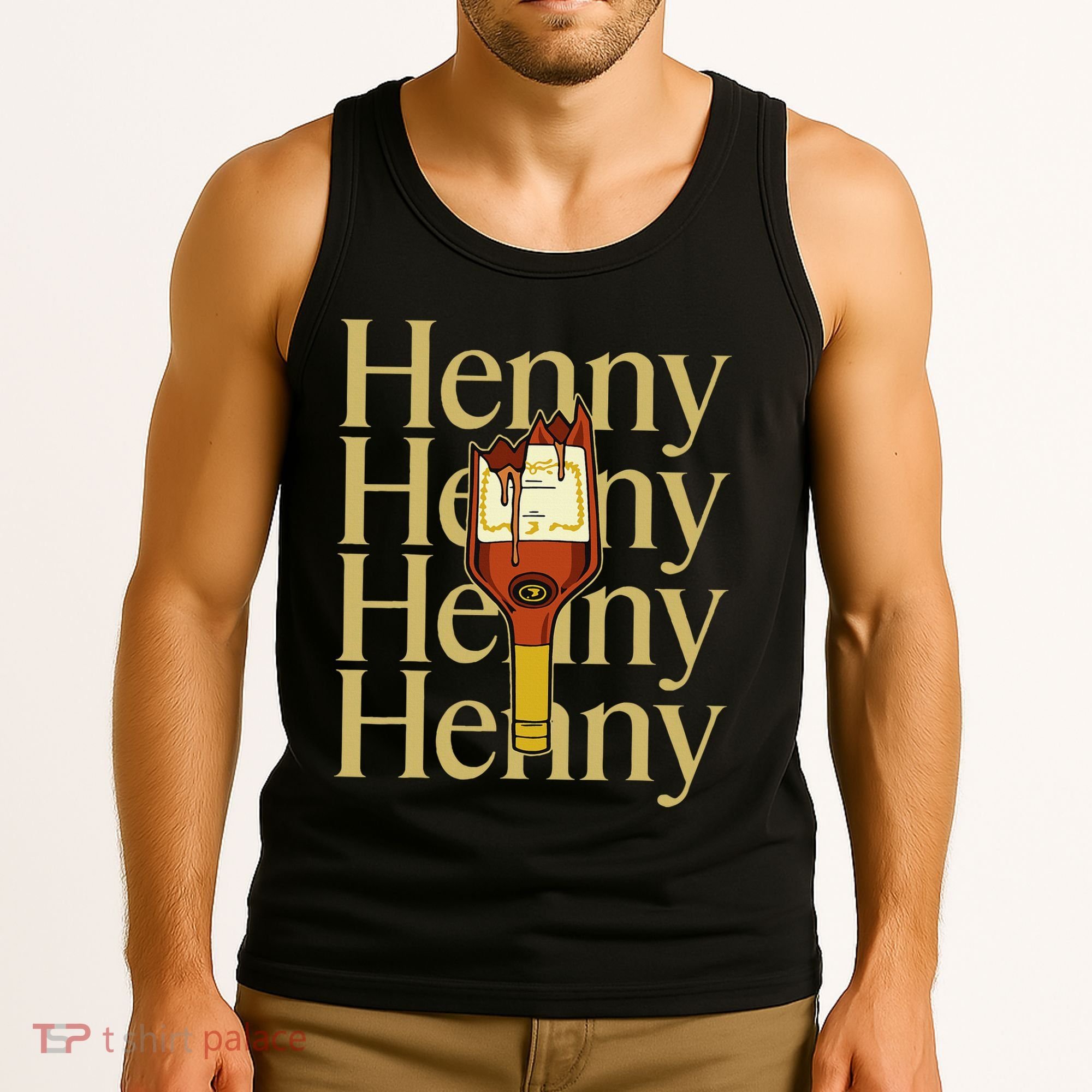 Henny  When The HennyS In The System. Henny Parody Tank Top