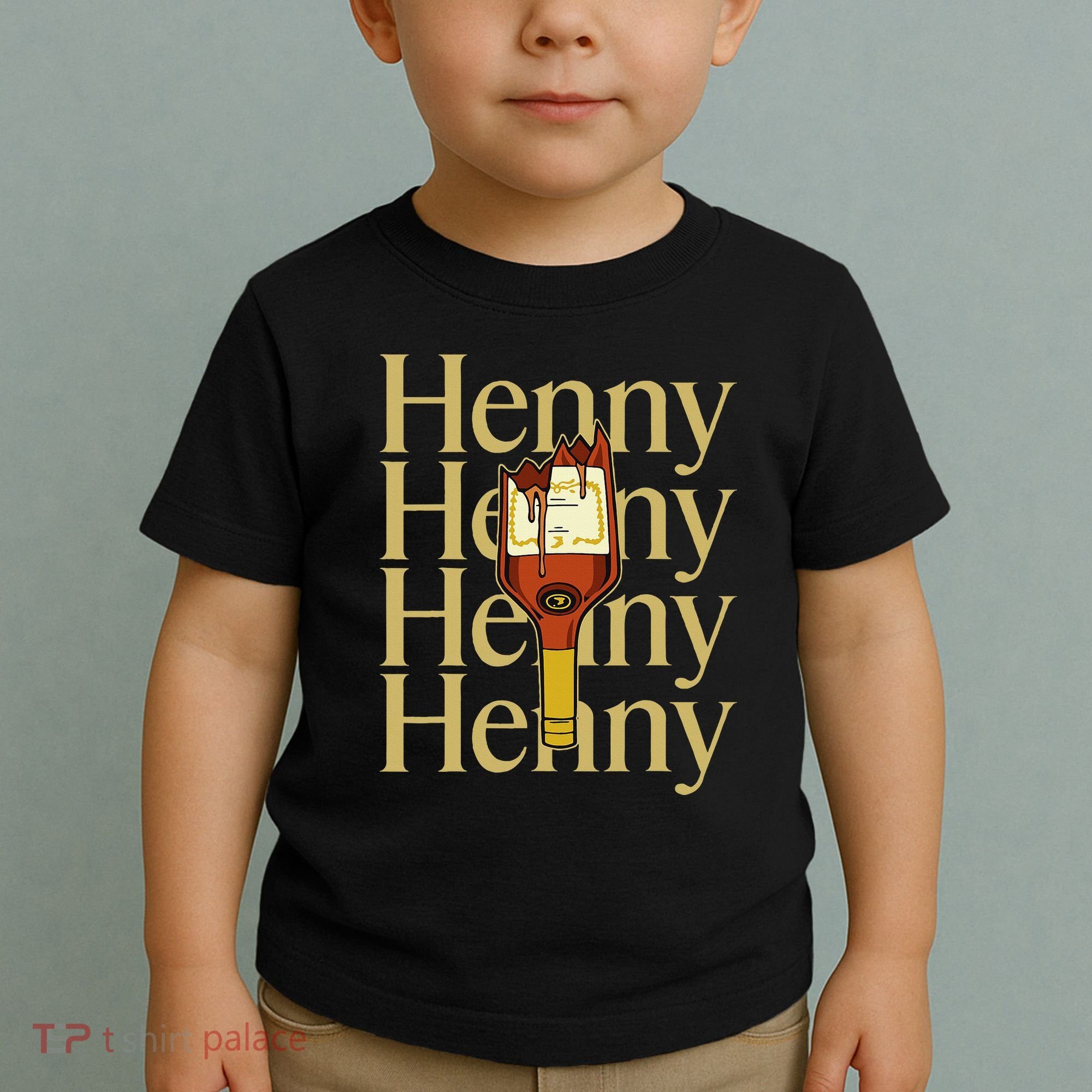 Henny  When The HennyS In The System. Henny Parody Toddler T-Shirt