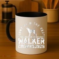 Hunt With The Best ~ Walker Coonhound Gift Coffee Mug thumb 4