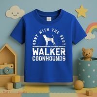Hunt With The Best ~ Walker Coonhound Gift Toddler T-Shirt thumb 3