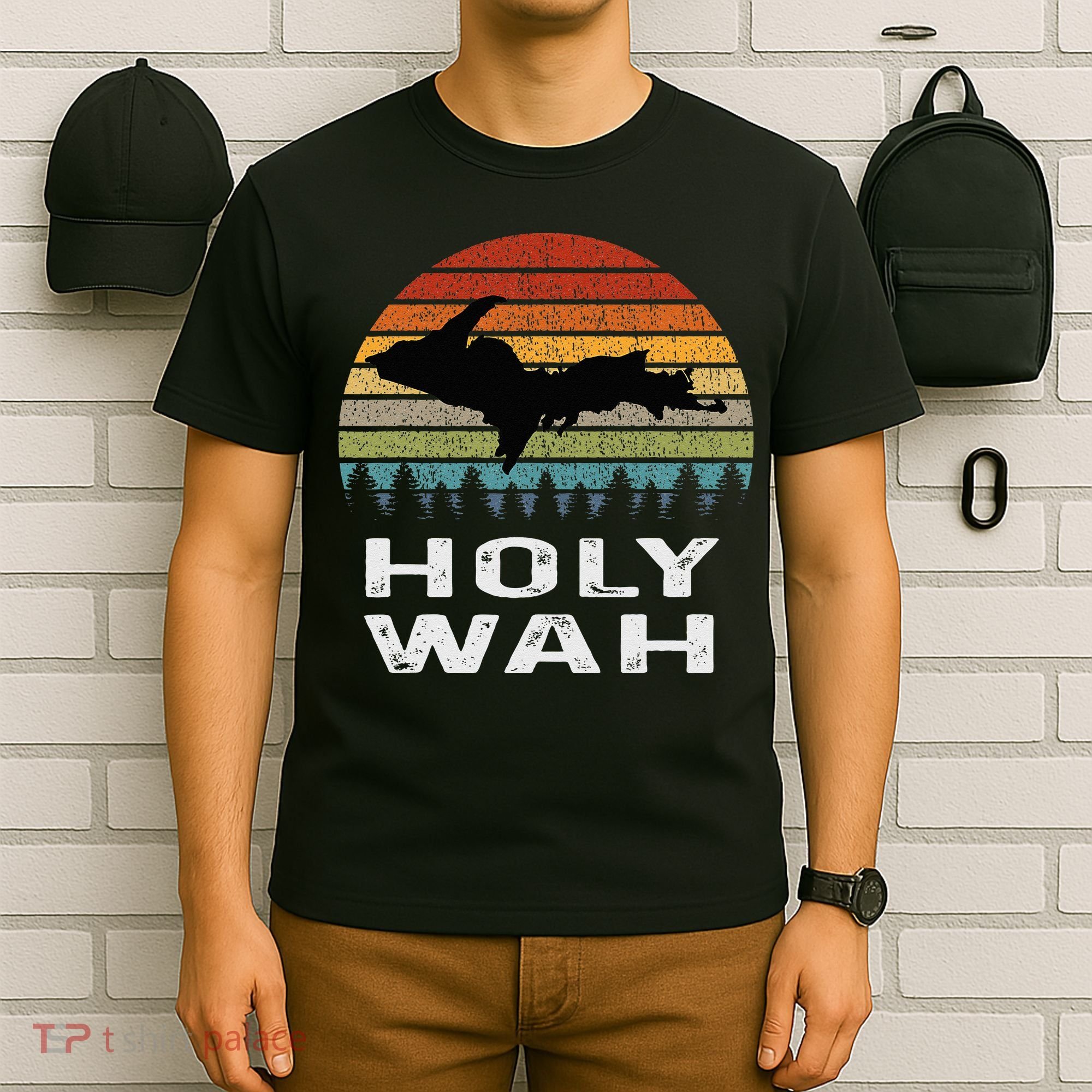 Holy Wah Upper Peninsula Michigan Gifts Yooper T-Shirt