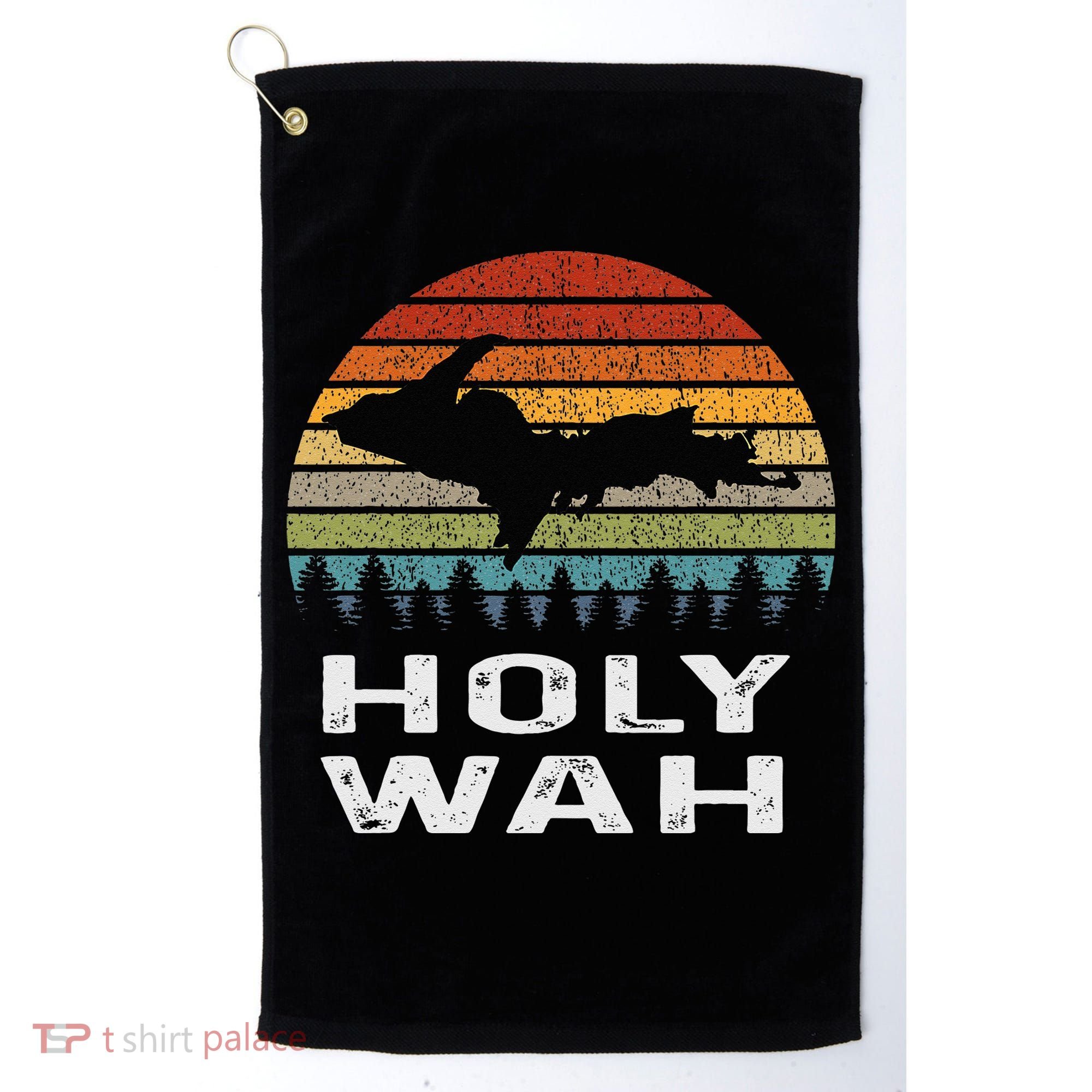 Holy Wah Upper Peninsula Michigan Gifts Yooper Golf Towel