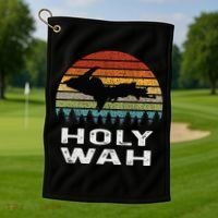 Holy Wah Upper Peninsula Michigan Gifts Yooper Golf Towel thumb 1