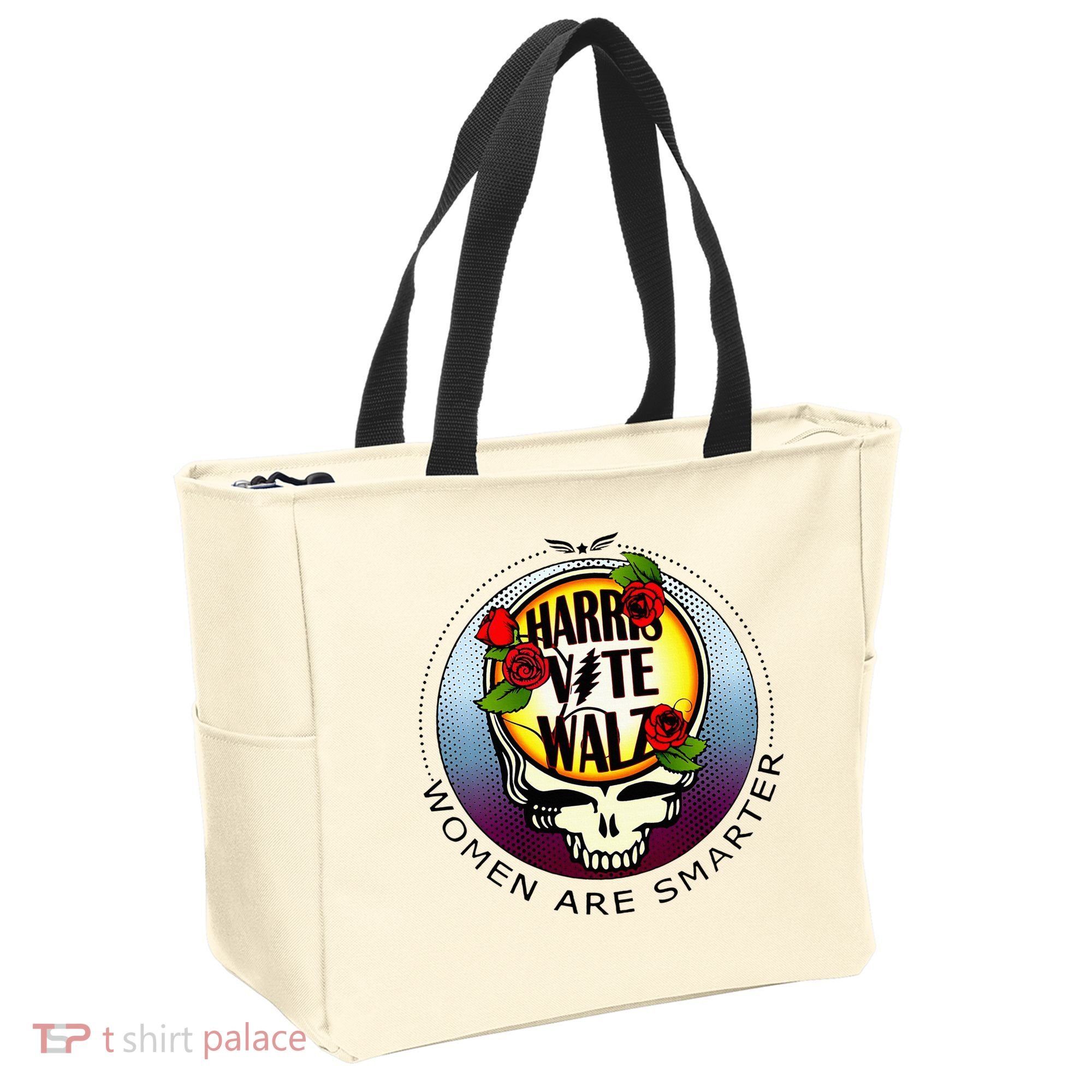 Harris Walz Vote Women Are Smarter Tote Bag