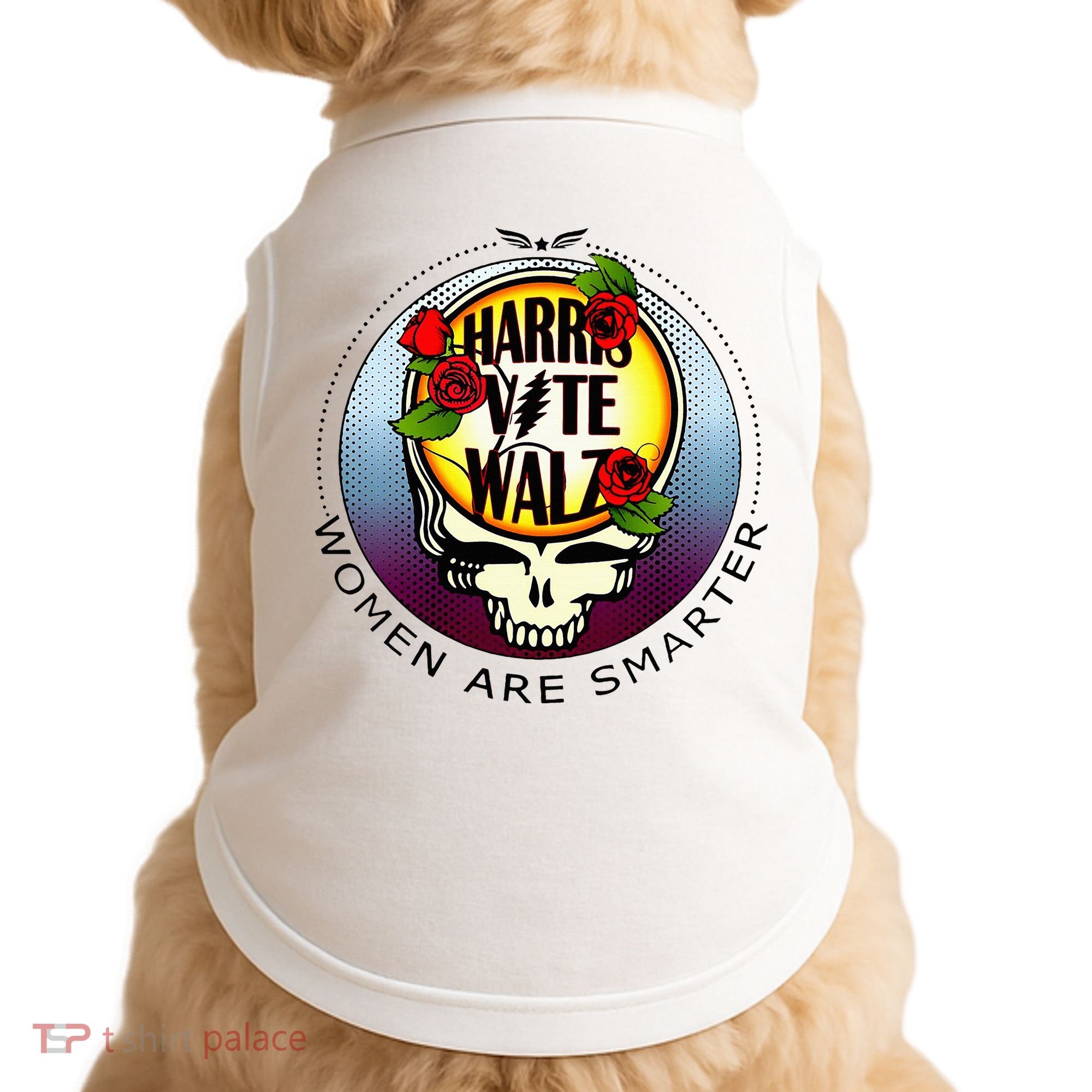 Harris Walz Vote Women Are Smarter Doggie Tank