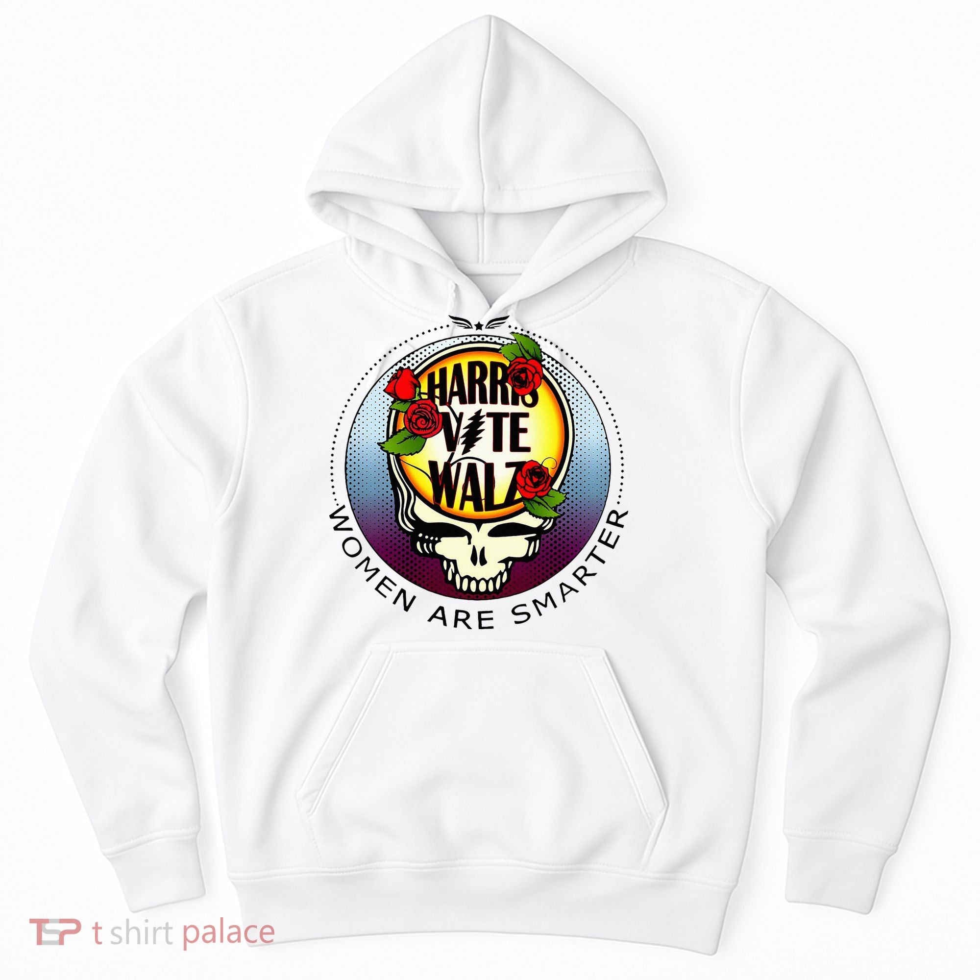 Harris Walz Vote Women Are Smarter Hoodie
