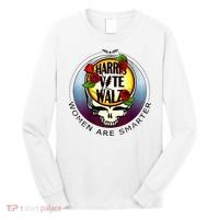 Harris Walz Vote Women Are Smarter Long Sleeve Shirt thumb 0