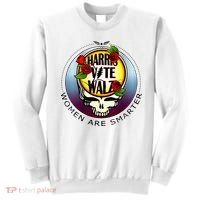 Harris Walz Vote Women Are Smarter Sweatshirt thumb 0