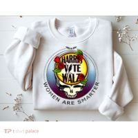 Harris Walz Vote Women Are Smarter Sweatshirt thumb 2