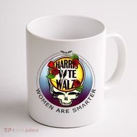 Harris Walz Vote Women Are Smarter Coffee Mug thumb 1