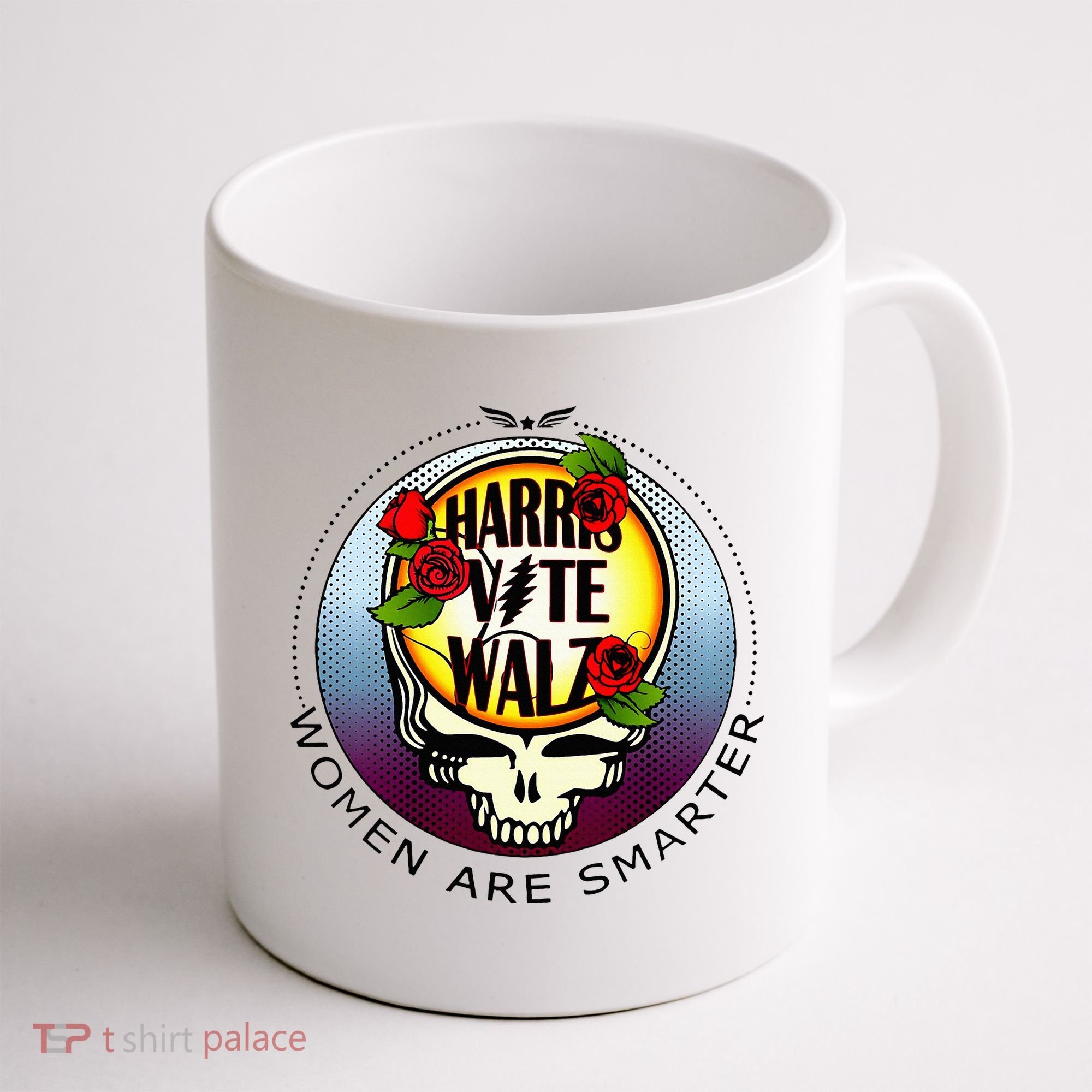 Harris Walz Vote Women Are Smarter Coffee Mug