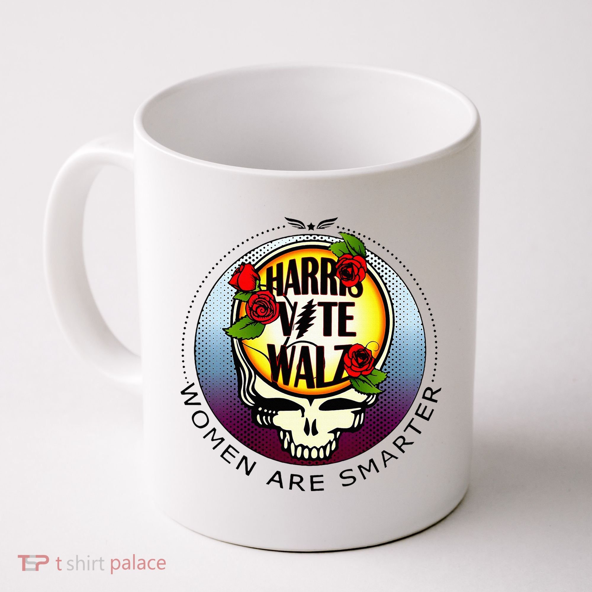 Harris Walz Vote Women Are Smarter Coffee Mug
