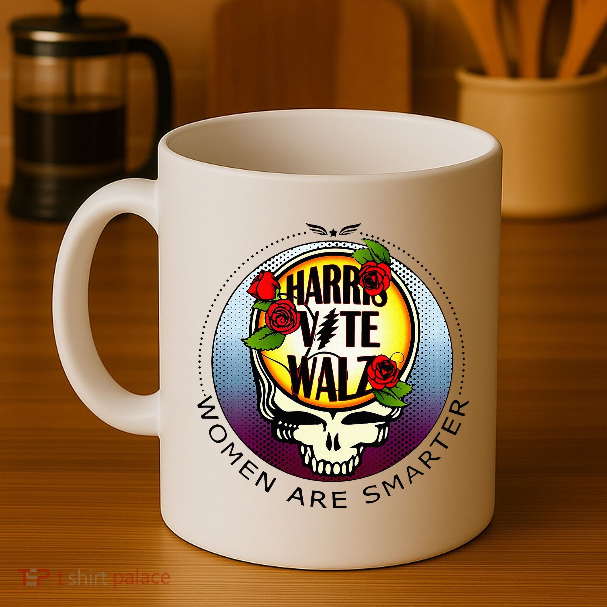 Harris Walz Vote Women Are Smarter Coffee Mug