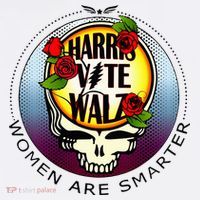 Harris Walz Vote Women Are Smarter Women's Hoodie thumb 2
