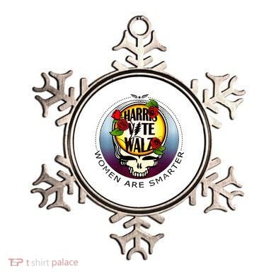 Harris Walz Vote Women Are Smarter Ornament