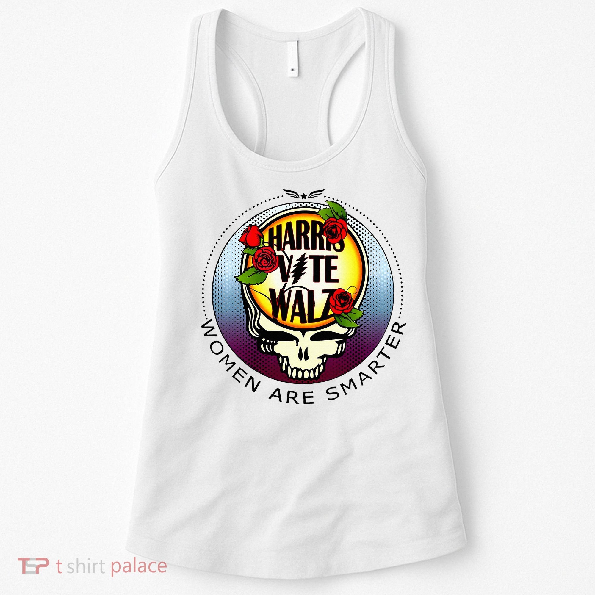 Harris Walz Vote Women Are Smarter Women's Tank Top